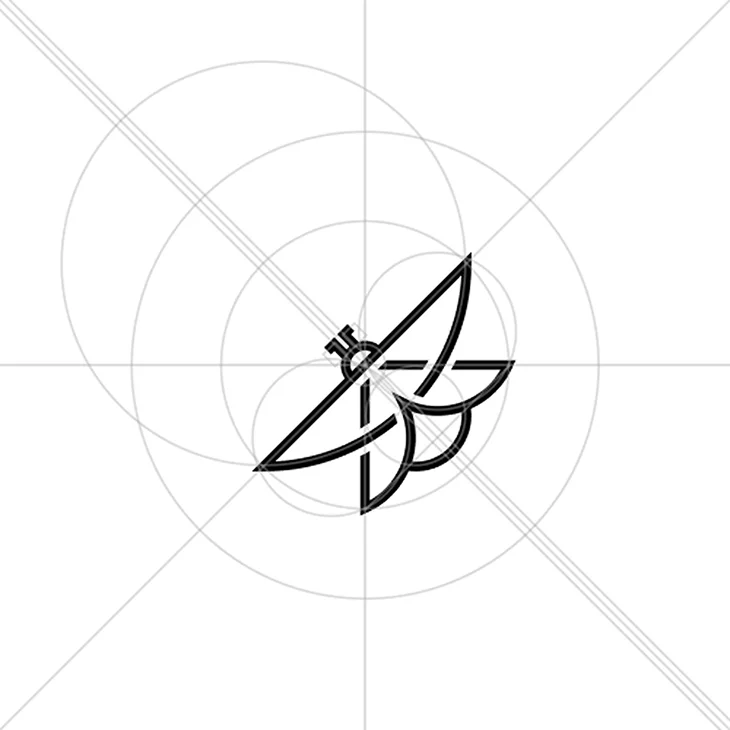 Rough of Luminâme logo